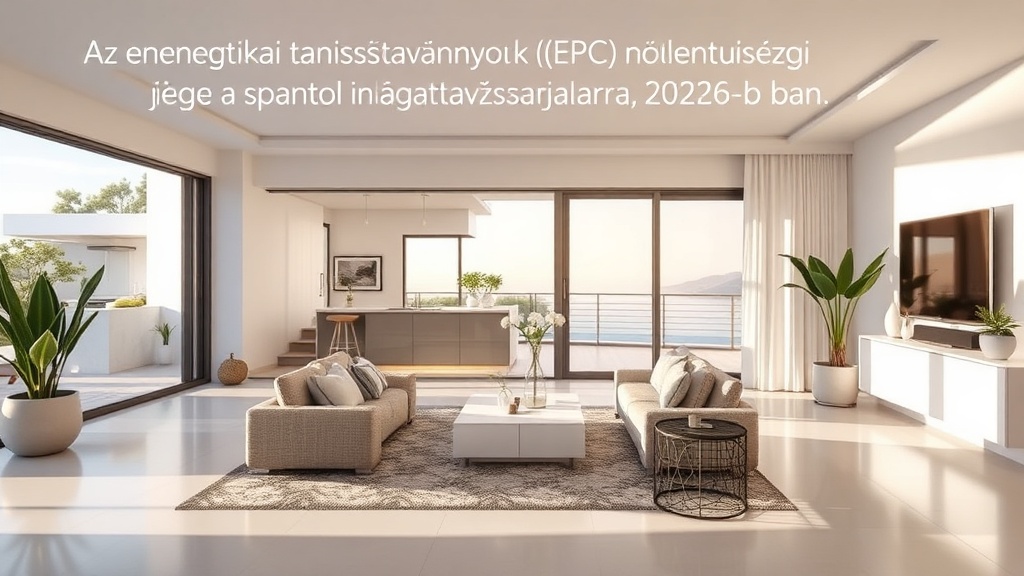 Az energetikai tanúsítványok (EPC) növekvő jelentősége a spanyol ingatlanvásárlók számára 2026-ban - Costa del Sol ingatlan