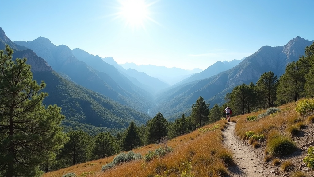 Upplev Costa del Sols otroliga klimat: Sierra Blanca-bergens natur och vandring, perfekt för en aktiv livsstil.