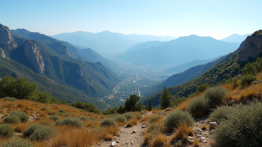 Sierra Blanca, Costa del Sol: unelmien golf rannikolla vesiurheilu vuoristovaellus odottaa auringon alla.