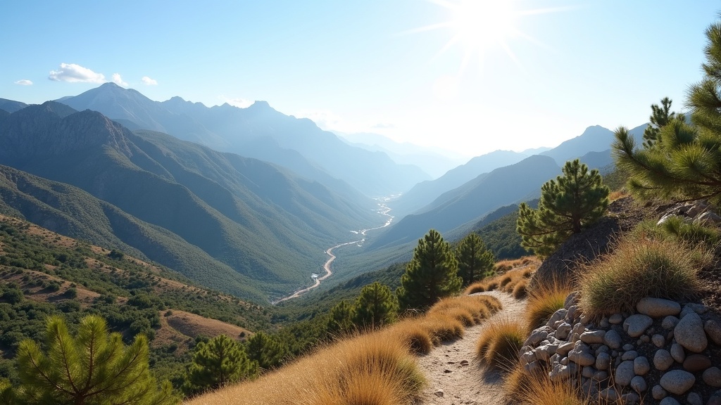 Sierra Blanca mountains in Costa del Sol, highlighting the accessibility of golf, tennis, sports, and nature in new developments.