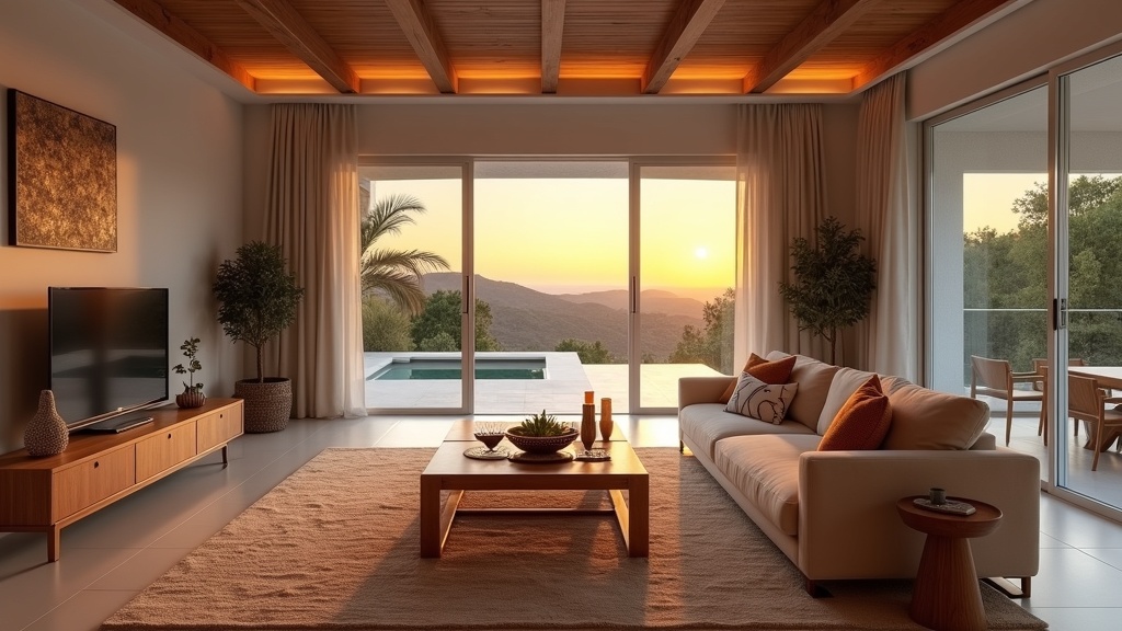 Unenlaatu immuunijärjestelmä Costa del Sol ilmasto: Aurinkoinen olohuone kutsuu rentoutumaan, vertaillen pohjoisen ja etelän etuja.