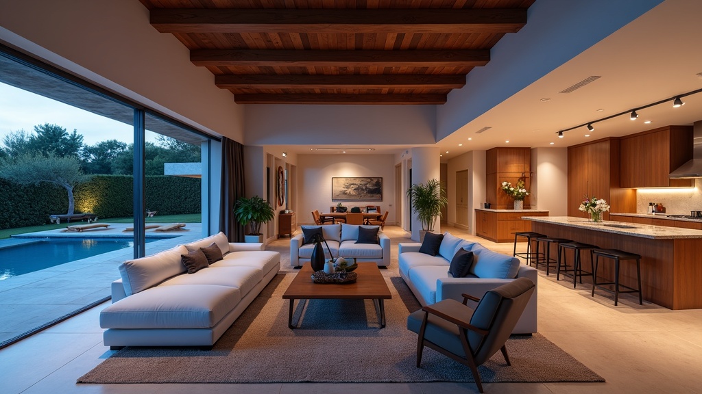 Luksusowy salon na Costa del Sol: idealne życie w Hiszpanii sprzyjające długowieczności i korzyściom zdrowotnym klimatu.