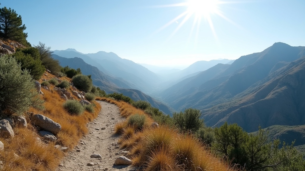 Sierra Blanca mountain view, Costa del Sol: hiking trails, nature & outdoor lifestyle. Fra golf ved havet til fotturer i fjellet friluftsliv.