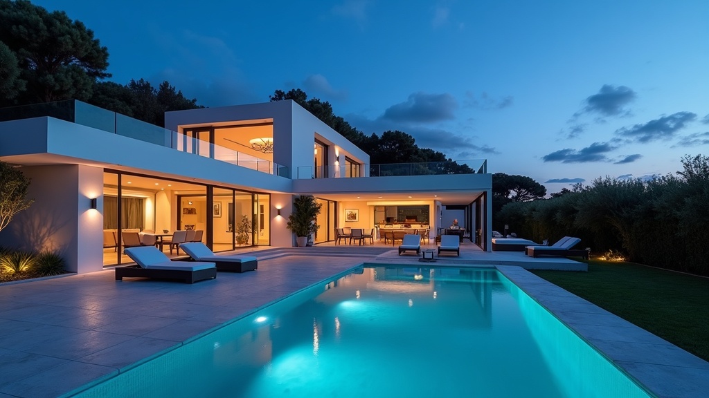 Luxury rental property interior, showcasing high-yield potential for Torremolinos real estate, Benalmádena villas near airport, & Costa del Sol property comparison.