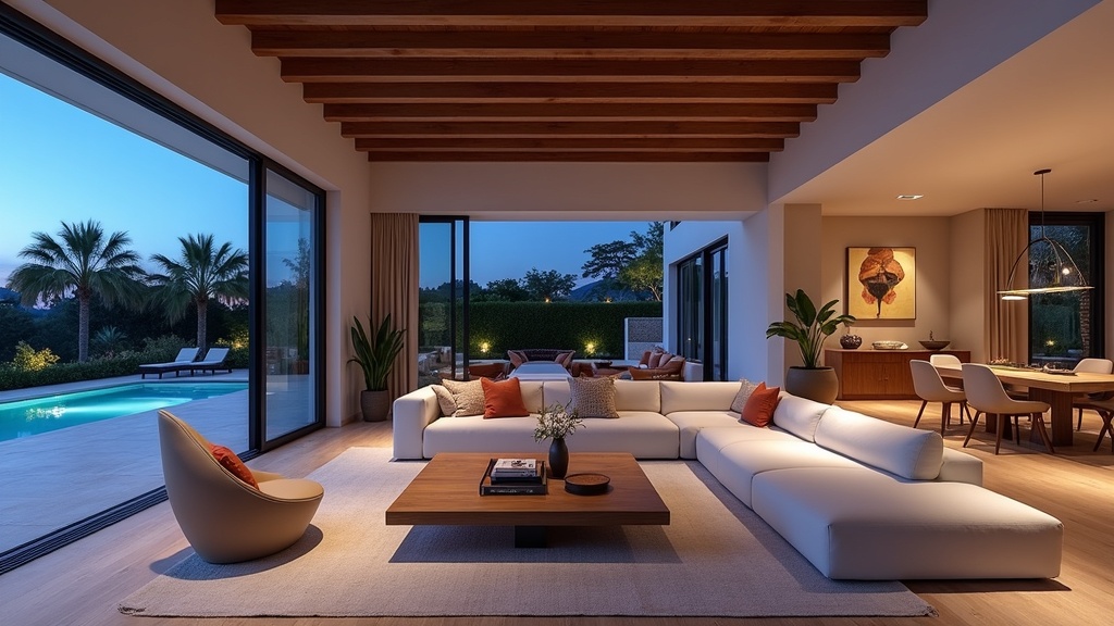 Luksuriøs stue i Málaga med aftensol. Sammenling områder med flest soltimer Costa del Sol for din bolig.