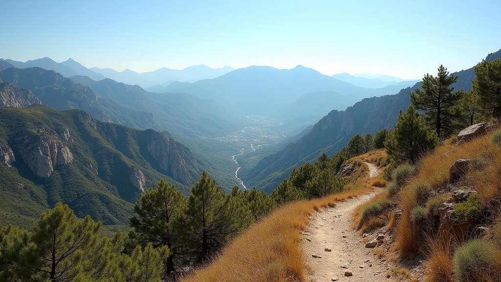 Fjellutsikt i Sierra Blanca: Oppdag naturparker Costa del Sol for en aktiv friluftsliv og optimal livskvalitet. Solfylte turstier.