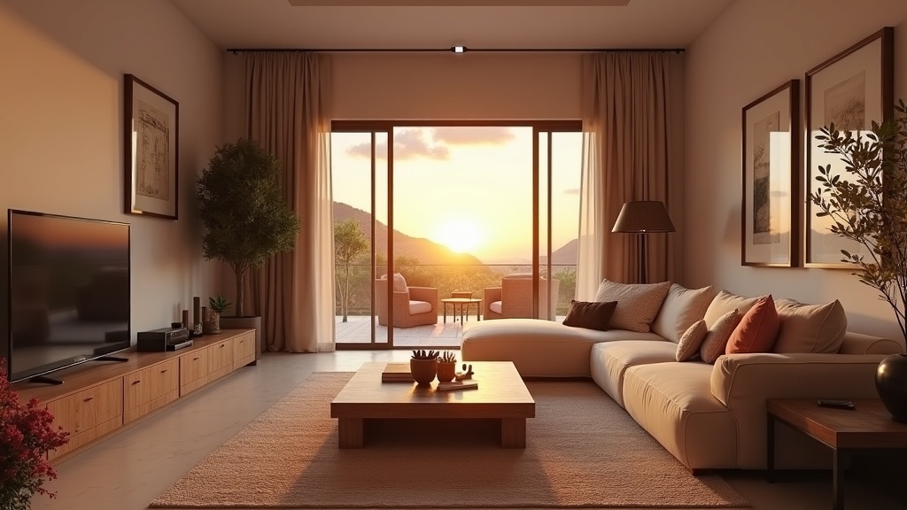 Luksuriøst interiør i Costa del Sol hjem med naturlig lys; utforsk økoturisme Costa del Sol nær din eiendom.