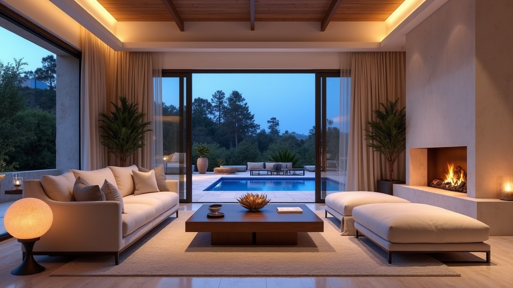 Spanish colonial luxury living room, Costa del Sol. Perfect active lifestyle base for vandsport og sejlads cykling langs kysten.