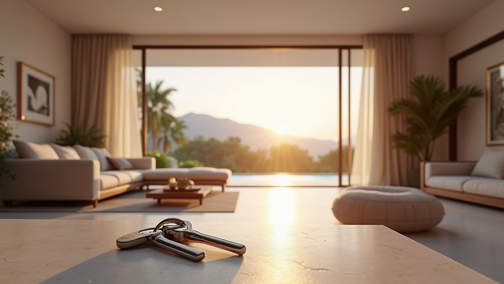 Sleek, move-in ready luxury home showcasing optimal luchtkwaliteit Costa del Sol gezonde woonomgeving.