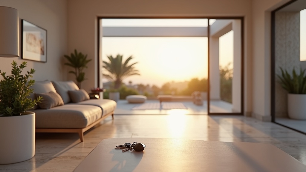 Move-in ready luxury home for Costa del Sol relocation with kids: stunning interior, keys waiting.