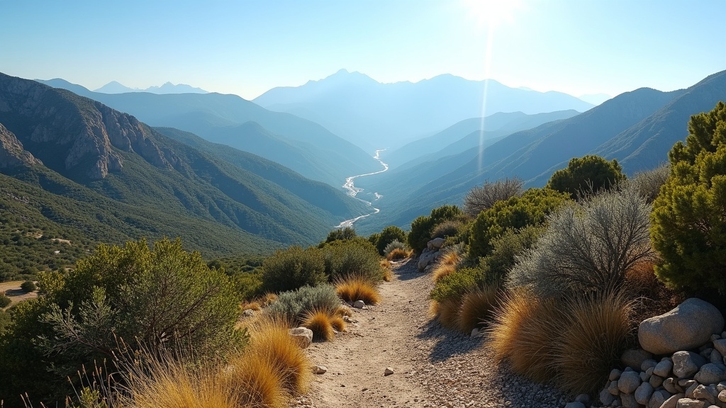 Góry Sierra Blanca i słońce Costa del Sol: wellness i relaks, mediterrański styl życia w naturze.