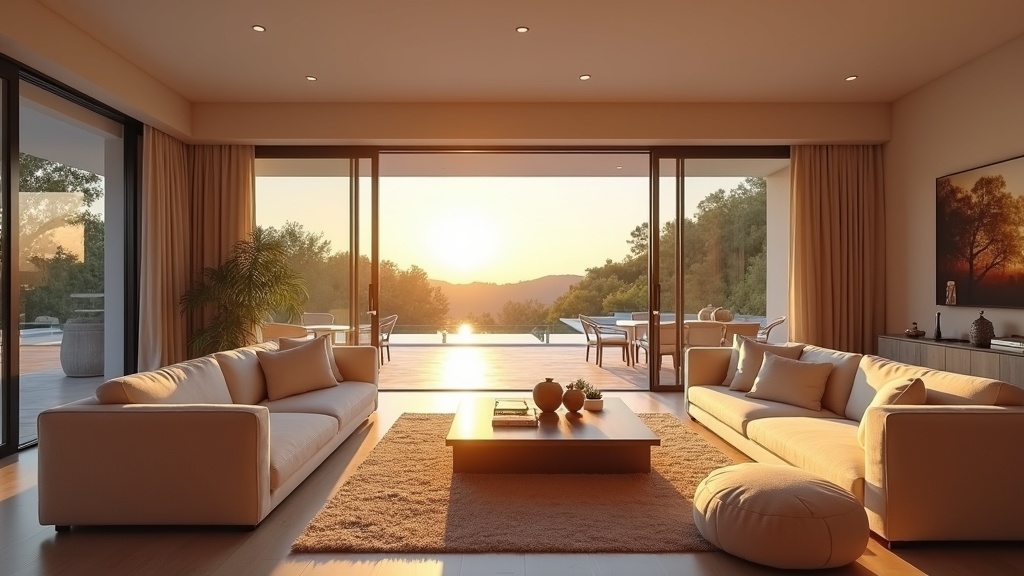 Beste reistijd Costa del Sol: luxe woonkamer in Marbella/Estepona, ideaal voor elk weer. Vergelijk comfort en stijl.