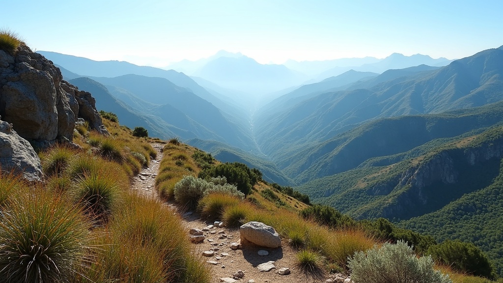 Levendige Costa del Sol bergview: ideaal klimaat voor buitensporten Costa del Sol & eindeloze outdoor avonturen.