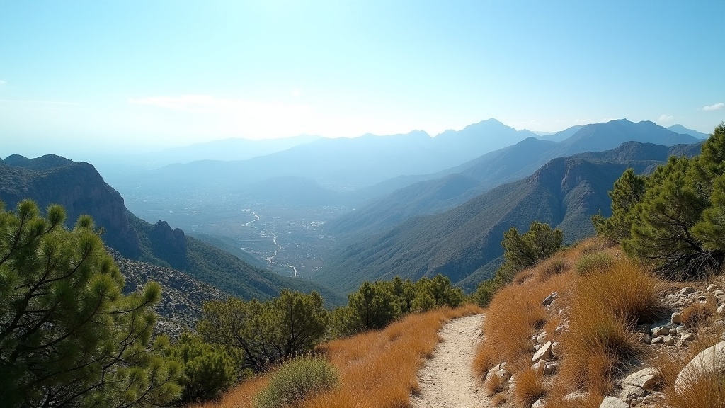 320 aurinkoista päivää vuodessa Costa del Solin aurinkoisilla vuoristopoluilla. Tutustu luontoon ja miksi Costa del Sol on aurinkoinen.