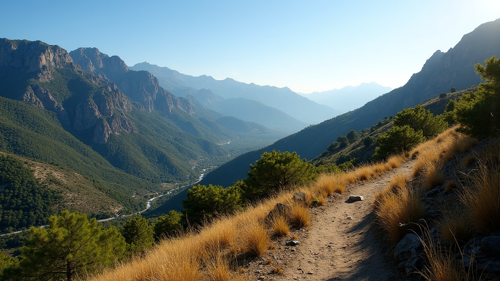 Kystliv & velvære med frisk havluft: Solskinsbeklædte Sierra Blanca-bjerge på Costa del Sol inspirerer til aktivt friluftsliv.