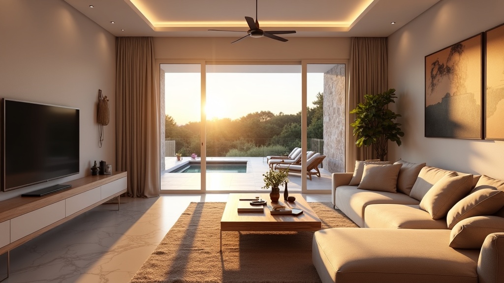 Tilava olohuone Costa del Solin luksusasunnossa; tutustu alueen ainutlaatuisiin luonnonsuojelualueisiin.