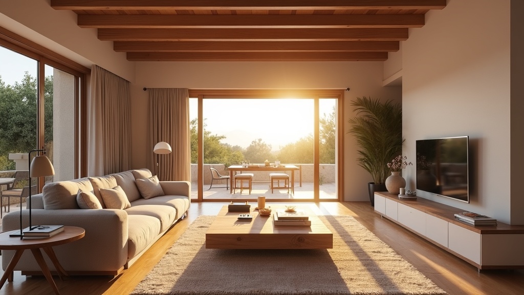 Andalúz luxus otthon, Costa del Sol: tágas nappali ideális klíma nyugdíjasoknak, magas életminőség a nap alatt.