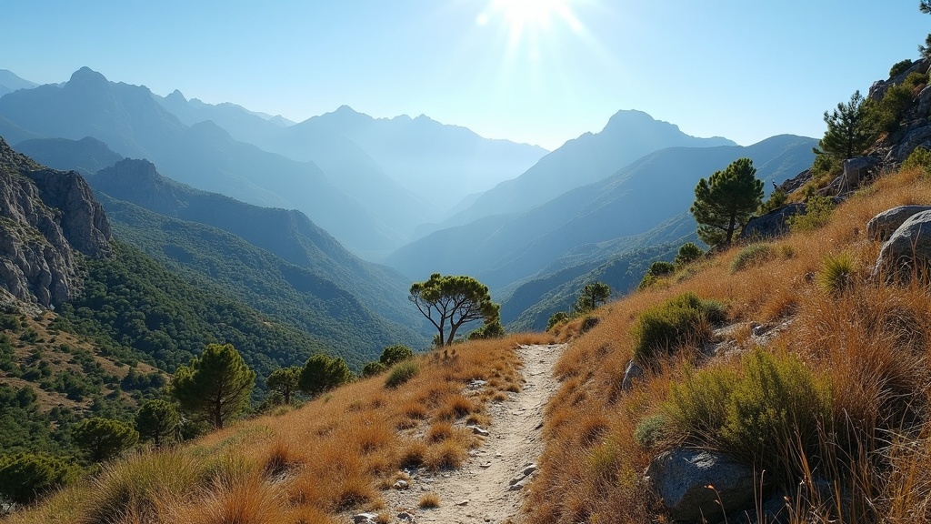 Naturligt D-vitamin fra solrige Sierra Blanca bjerge og frisk havluft på Costa del Sol, perfekt til udendørs livsstil.