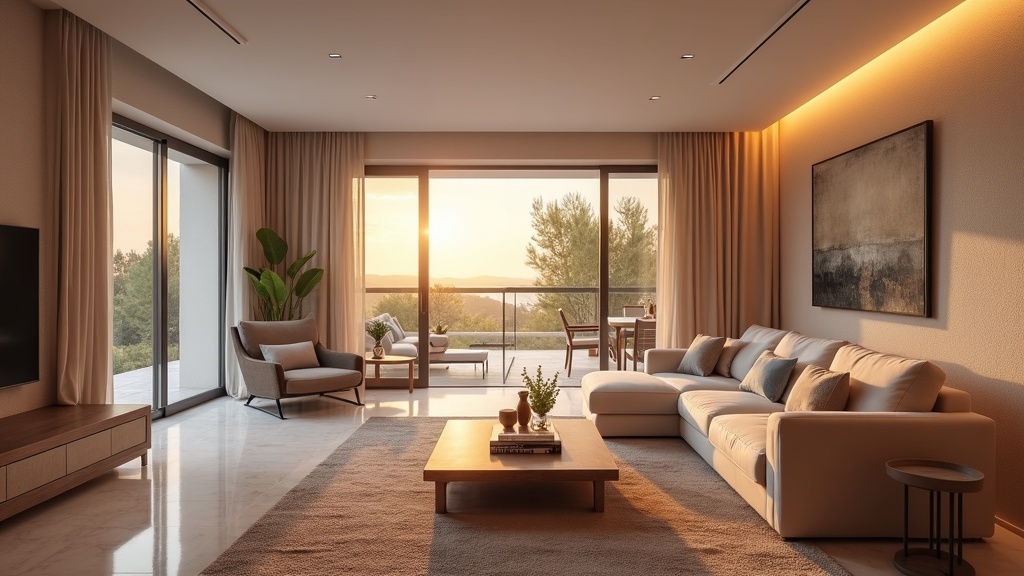 Massage och aromaterapi Costa del Sol: Lyxig inredning för avkoppling och skönhetsbehandlingar.