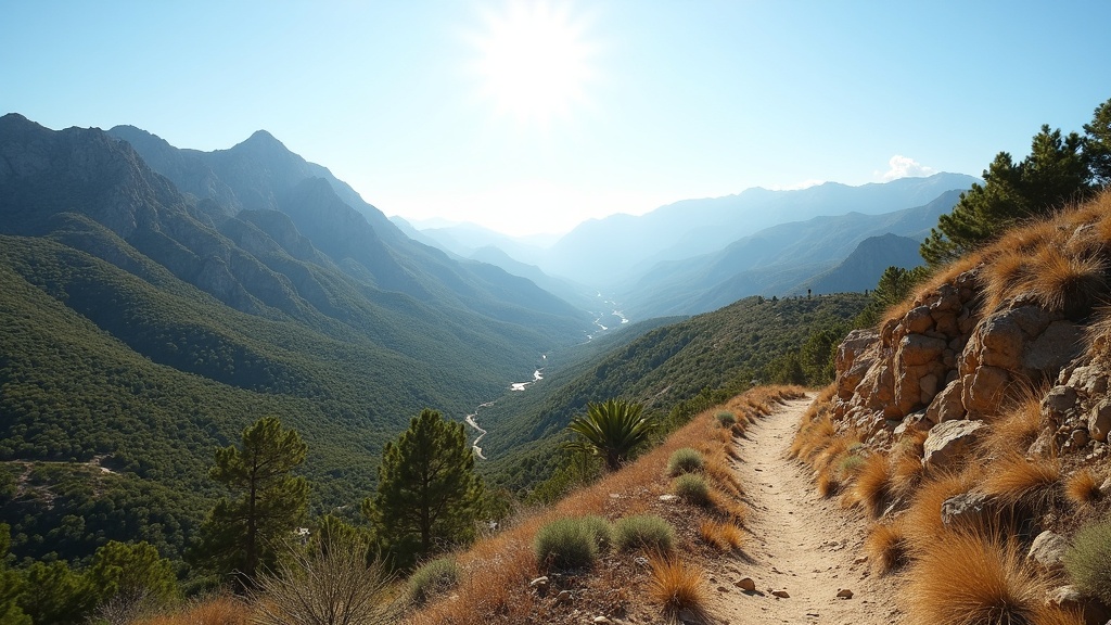 Inspiring Costa del Sol mountain view. Imagine your life here, buying a home Costa del Sol first steps.