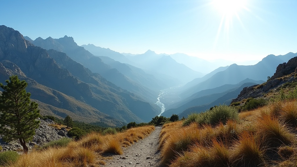 Sierra Blanca mountains on Costa del Sol: Enjoy mild vinter, varm sommer, and udendørsliv året rundt.