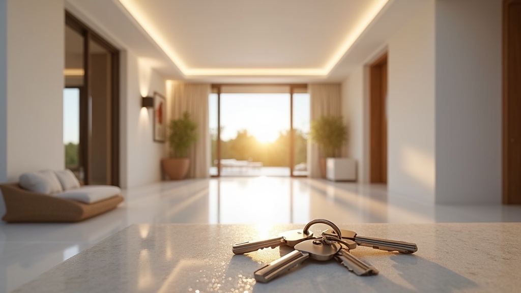 Instapklare luxe woning in Costa del Sol, met sleutels, klaar voor mobiliteit en wegen Costa del Sol verkenning.