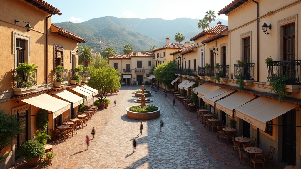 Costa del Sol town square, inspiring Spanish lifestyle. Understand fiscalité immobilière Espagne for your dream property.