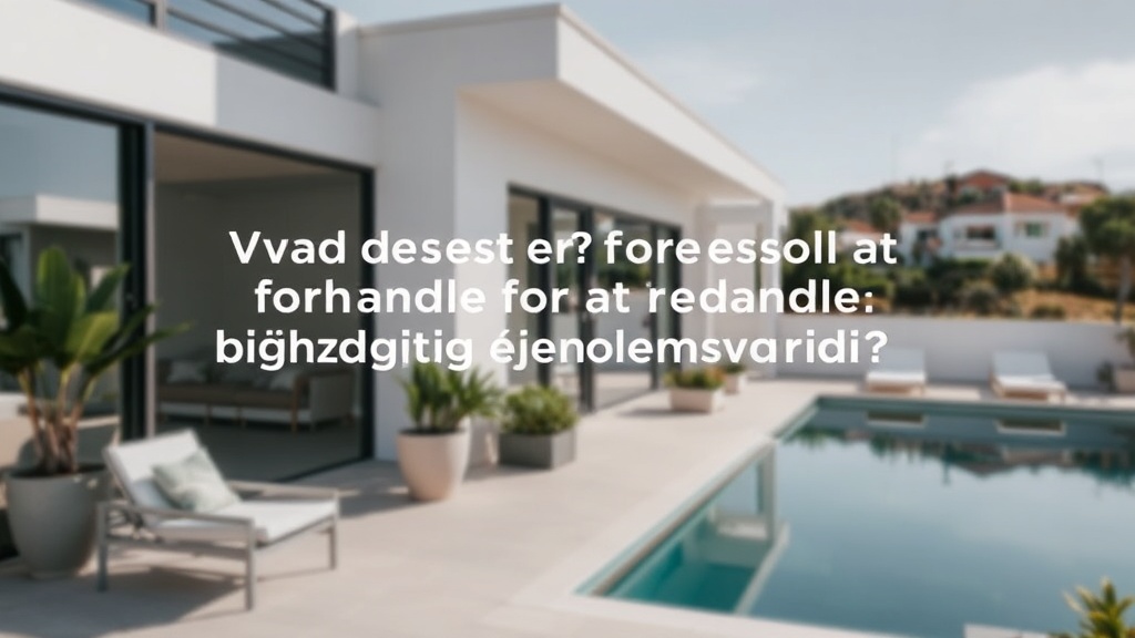 Oplåsning af værdi: Bæredygtig ejendomspraksis' indflydelse på ejendomsbeslutninger i Spanien 2026 - Costa del Sol fast ejendom