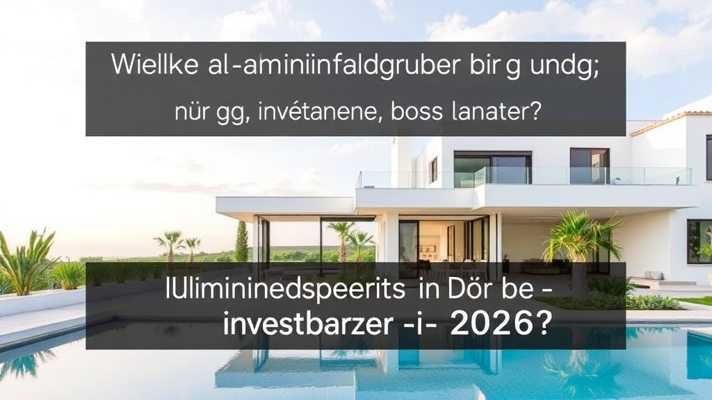 Investering i designer-ejendomme på Costa del Sol: Udsigterne for 2026 - Costa del Sol ejendomme