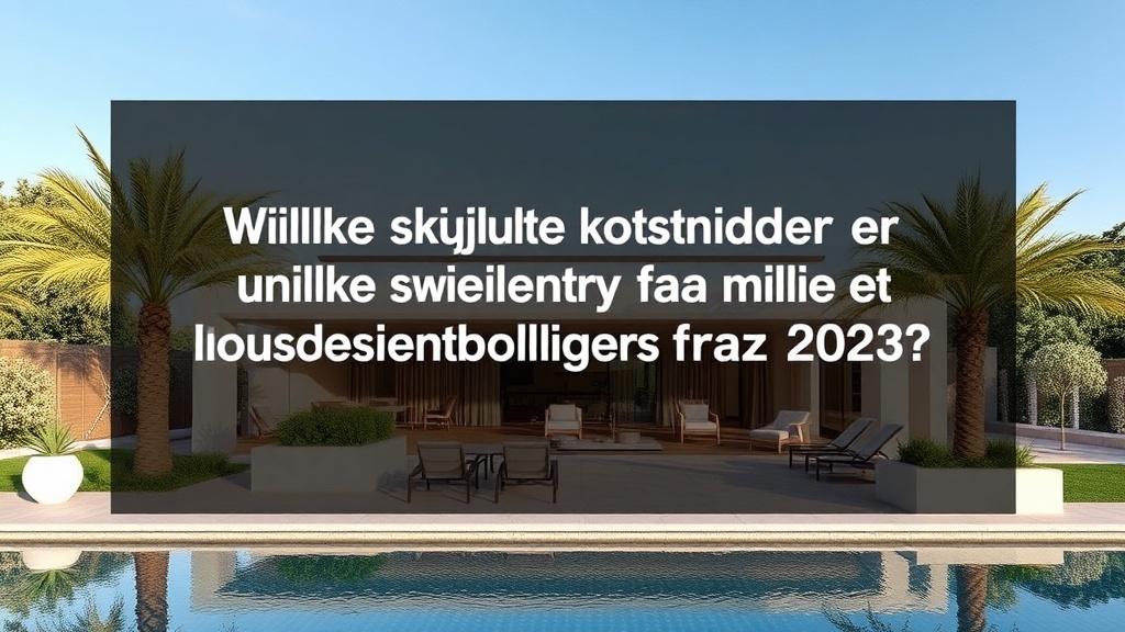 Investering i designerboliger på Costa del Sol: Utsikter for 2026 - Costa del Sol eiendom