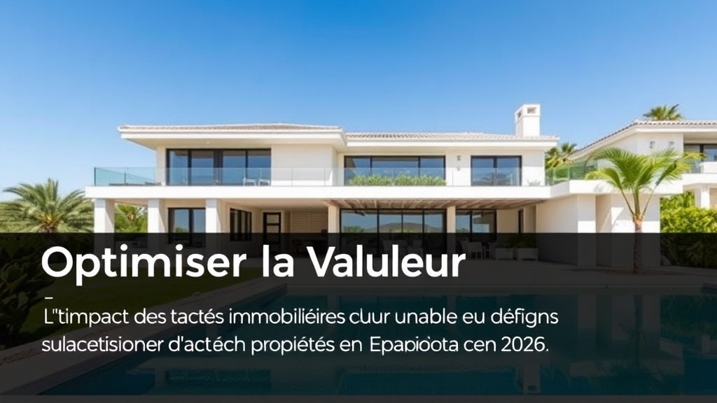 Optimiser la Valeur : L'Impact des Pratiques Immobilières Durables sur les Décisions d'Achat de Propriétés en Espagne pour 2026 - Immobilier sur la Costa del Sol