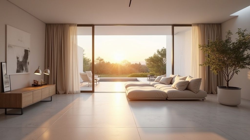 Inflyttningsklar lyxvilla: nycklar väntar, redo att uppleva livskvalitet ved havet Costa del Sol.