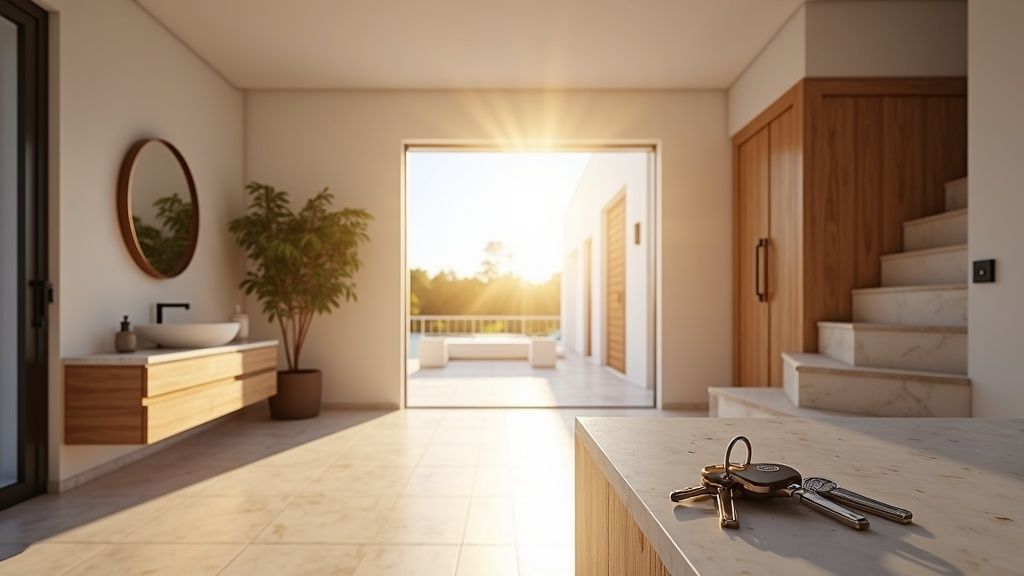 Klar til å kjøpe eiendom med gode solforhold Costa del Sol: Innflytningsklar luksusbolig med nøklene klare.