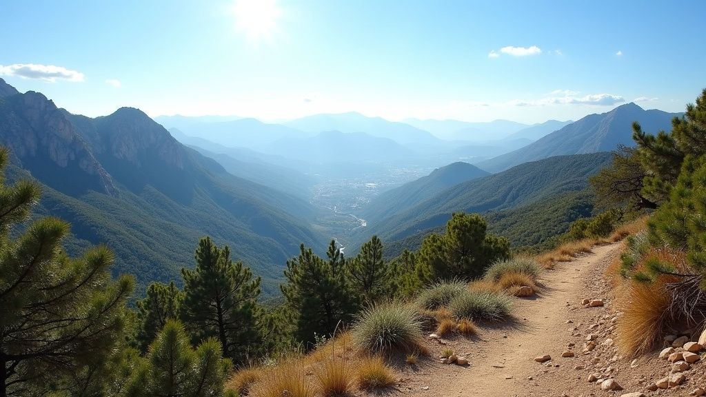 Sierra Blanca mountains on Costa del Sol, inspiring natural beauty. Essential démarches administratives Espagne for foreigners.