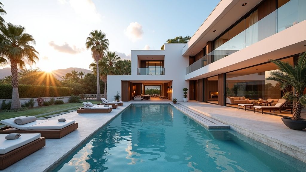 Investieren an der Costa del Sol: Luxuriöse Andalusien-Immobilie mit modernem Design, rental-ready Potenzial & Sunset.