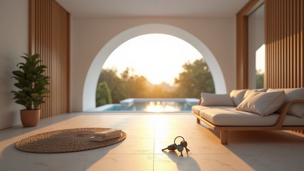 Wellnessoplevelser ved havet Costa del Sol sundhedsrejser til Spanien: Indflytningsklar luksusbolig, klar til din sundhedsrejse.