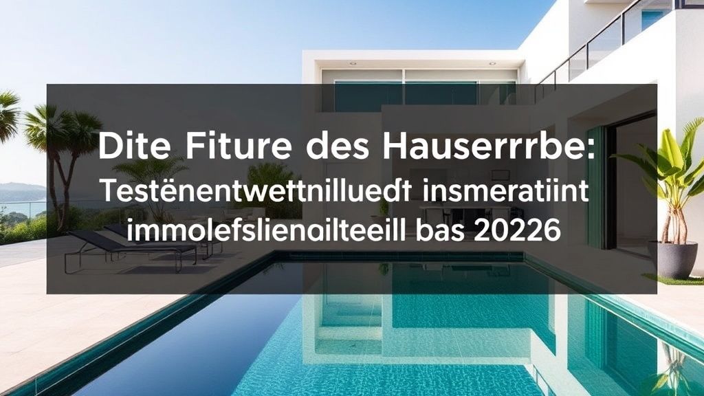 Die Zukunft des Hauserwerbs: Der Stellenwert nachhaltiger Immobilien in Spanien bis 2026 – Immobilien an der Costa del Sol